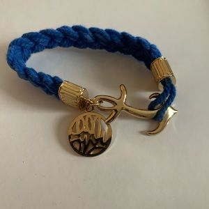 Lilly Pulitzer Anchor Clasp Rope Bracelet